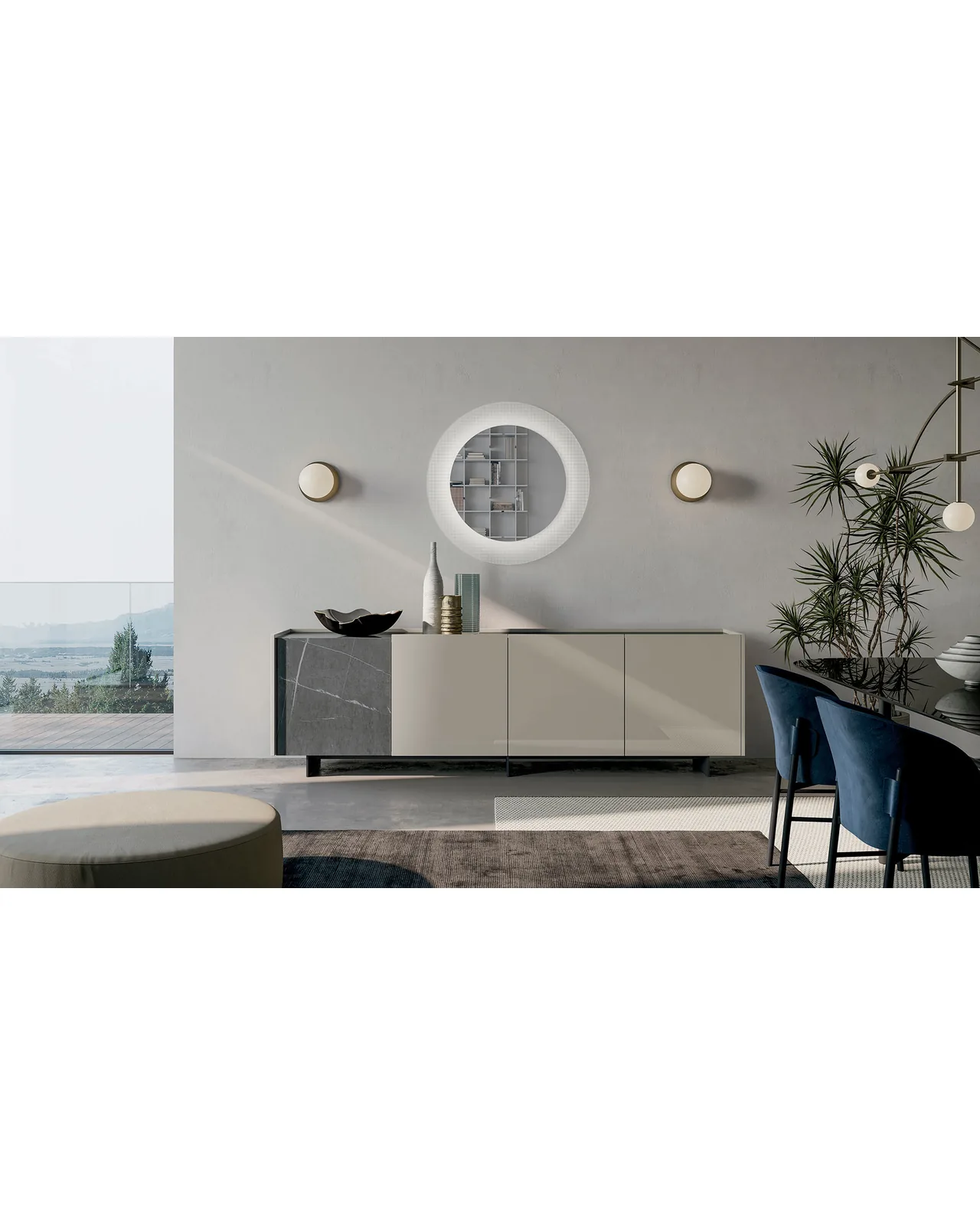 Wrap sideboard by Dall'Agnese, in an interior setting, photo 2 of 10