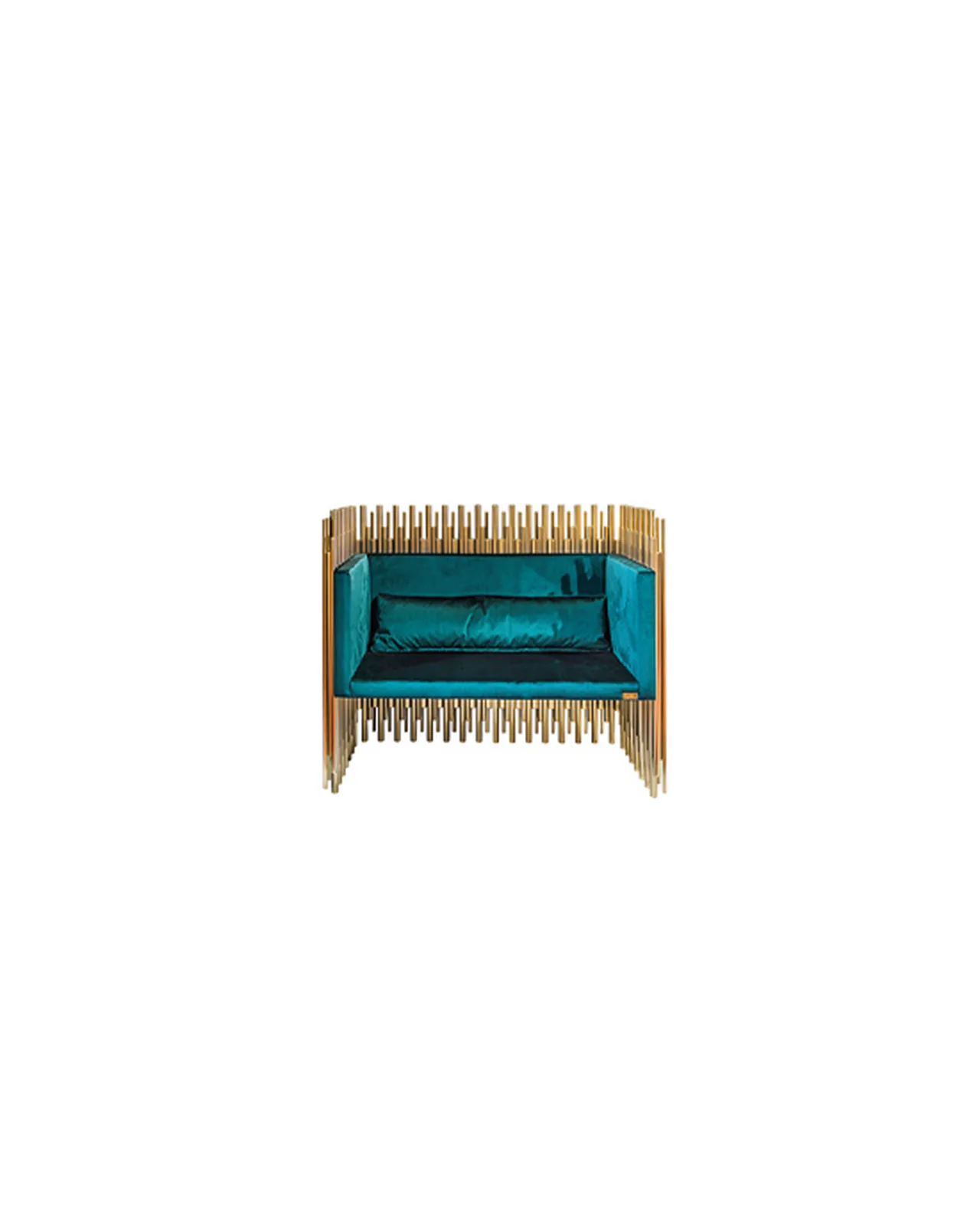 Inachis Sofa by Epoque, Exence collection, sofa in fabric or leather, studio view, photo 2 of 3