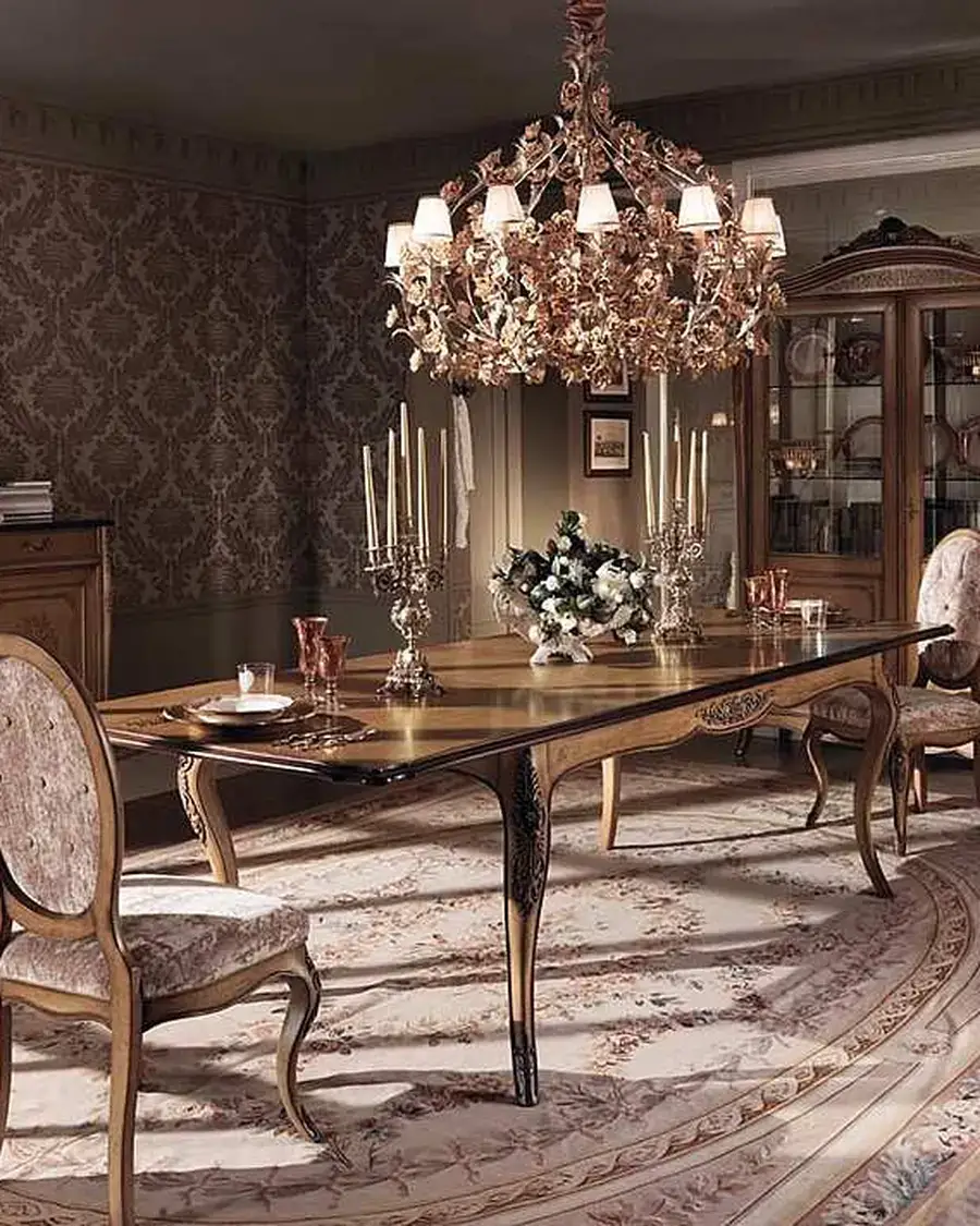 Tavolo da pranzo Gran Guardia 2005, finitura LNC, foto 7 di 8