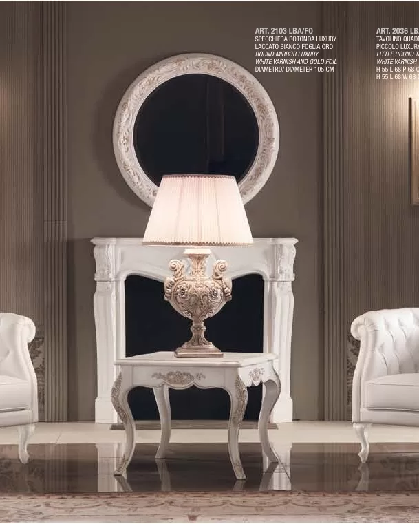 Gran Guardia Square Side Table, Small, Living Room Furniture, in Solid beech and poplar, Veneto classical Italian style, by Francesco Pasi