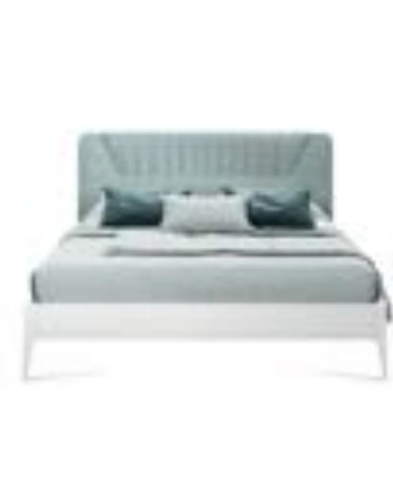 Letto Musa, Testiera modello C, 160x200 di Francesco Pasi, produttore italiano di mobili per la camera da letto
