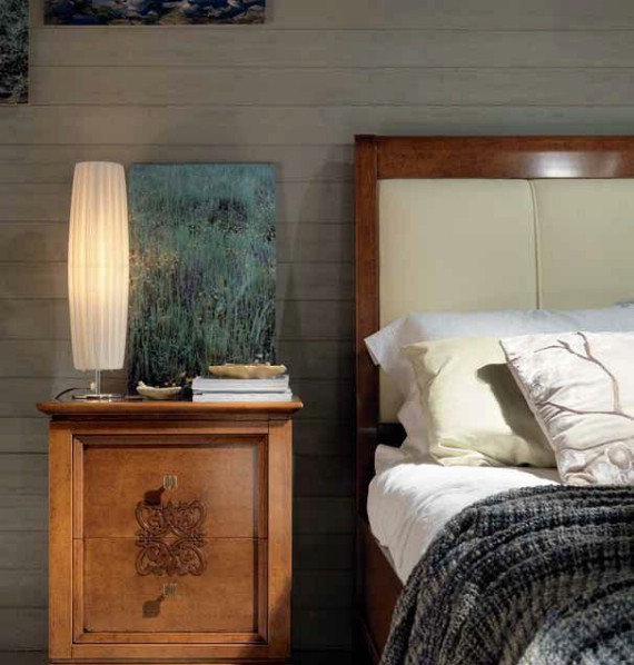 Classic bedroom furniture made of wood Harmony 7