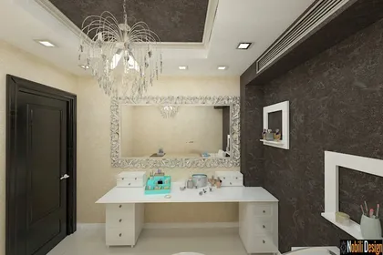 Indoor design beauty salon modern concept