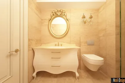 Interior design beauty salon modern concept