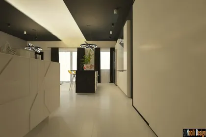 Interior design modern apartment in Marseille France  