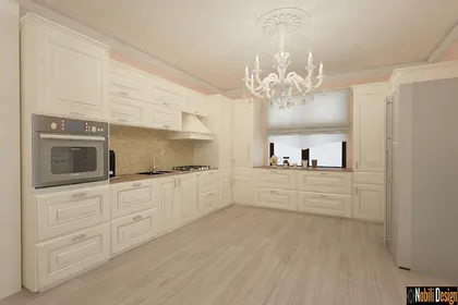 Classic interior design house project 