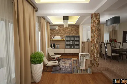 Stylish luxury contemporary interior design home 