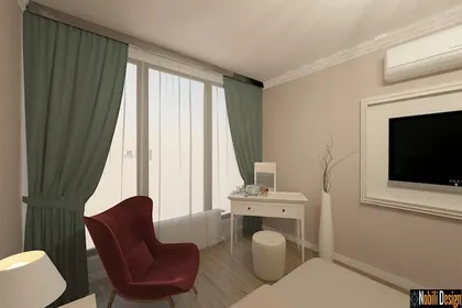 Luxury classic style project for an apartment 