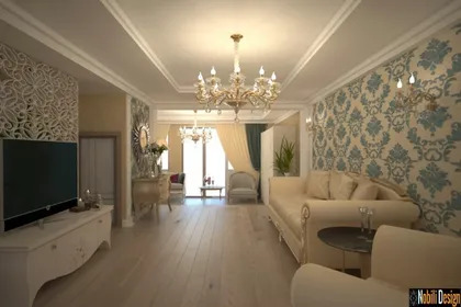 Luxurious classic interior design home project in Monaco 