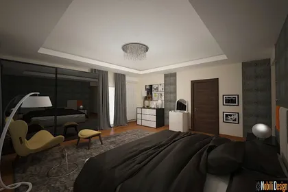 Luxury contemporary interior design home in Monaco