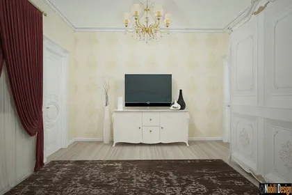 Interior design for a classic house in Marseille