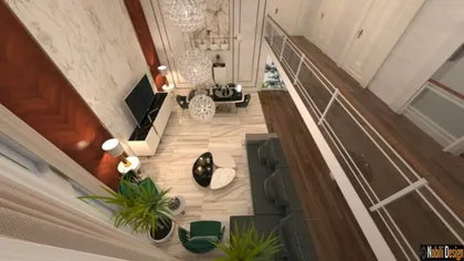 Interior design concept modern luxury home | Architecture and modern interior design.