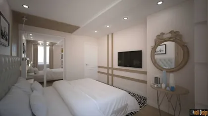 Design for attic apartment