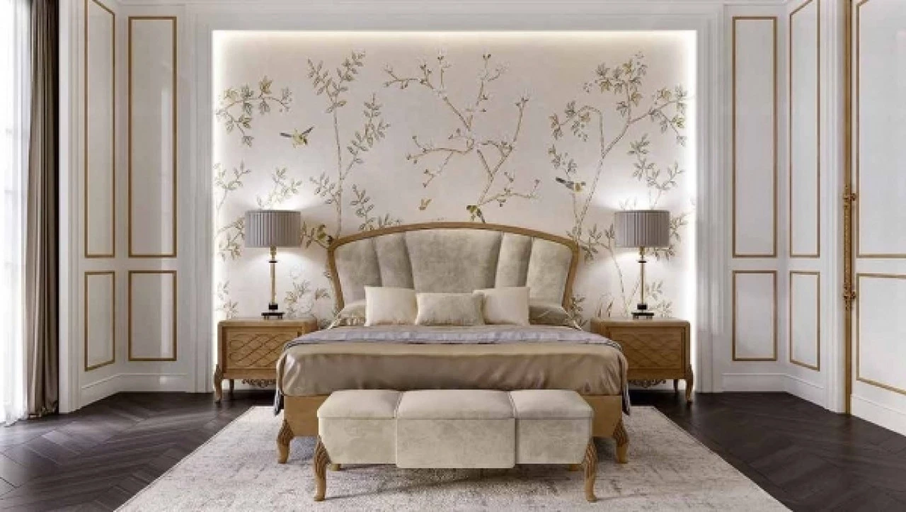 Ocean Luxury Bedroom Set, Italian bedroom furniture ordered through Nobili Design