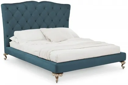 Upholstered bed George. Dim cm 240 x 226 x 144 cm 31 h