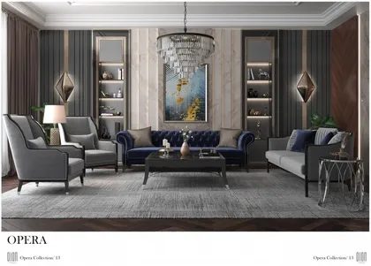 Opera collection living room sofas