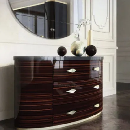 Luxury Leaf Design Dresser Lotus, exclusive furniture