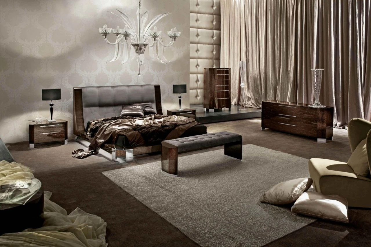 Vogue Luxury Bedroom Furniture Set, high quality bedroom sets made to order in Italy