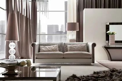 Daydream Fixed Sofa, Italian couch
