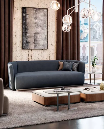 Madison Capitonne Sofa, Italian sofa