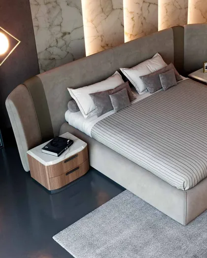 James Nightstand, Italian bedroom furniture
