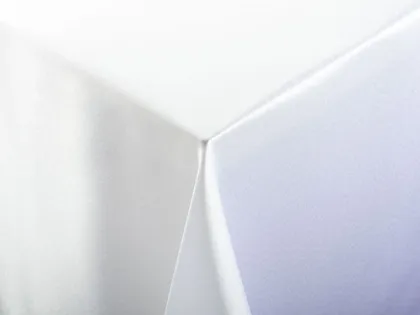 Teflon fabric for restaurant table linen monika white