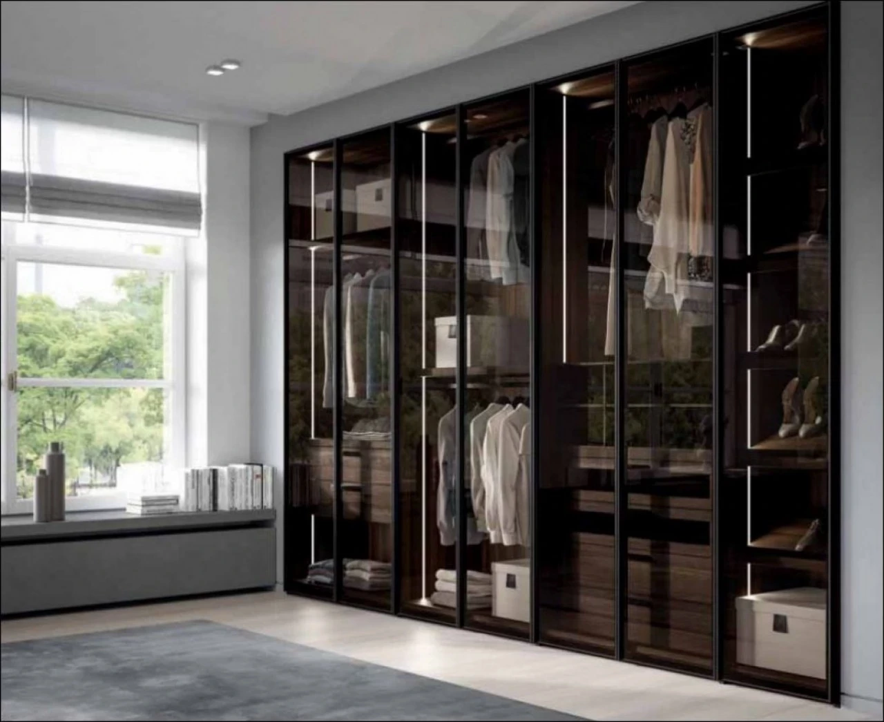 Emotion Up Luxury Bedroom Wardrobes, bedroom furniture sets from Italy, made to order