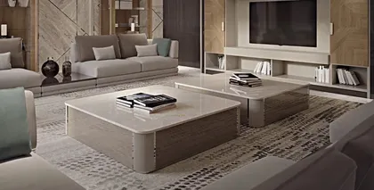 Tavolino Icon della Collezione Living moderno, mobili di design italiano