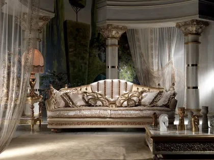 Divano tre posti Collezione Classic Royal, divano di design