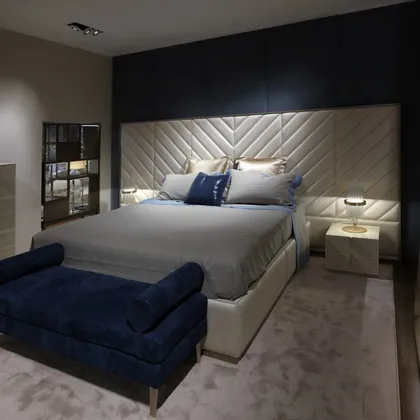Regency bed, luxury furnishing