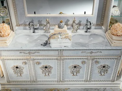 Bathroom silver, high-end furniture