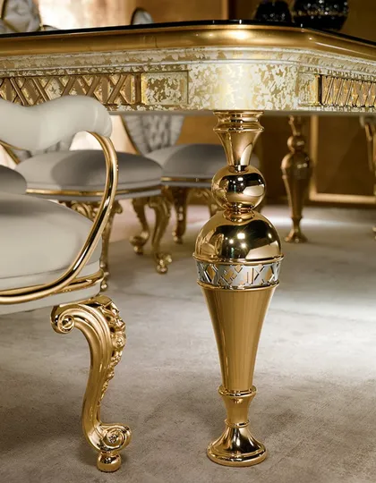 Dining Room Aida Collection Furniture, high end traditional furniture