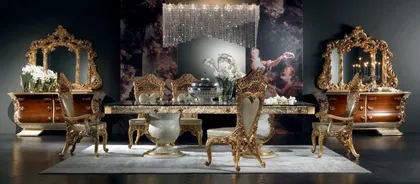 Collezione Charme per il soggiorno, lusso italiano, mobili di lusso per il soggiorno