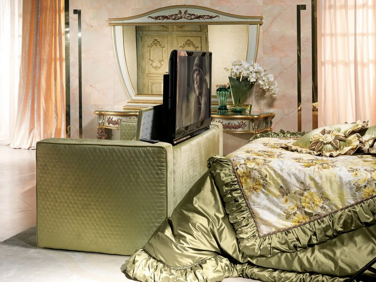 Essence Italian Bedroom Set, Cappelletti Furniture