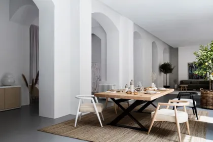 BENJAMIN dining table detail