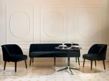 PAULINE dining bench detail