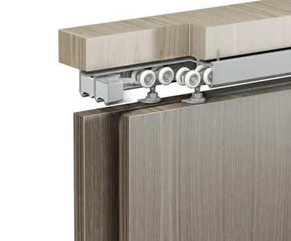 Sliding door hardware system