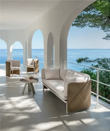 Ethimo sofa armchiars outdoor furniture