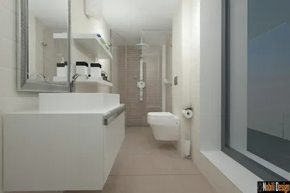 Contemporary indoor design upstairs house