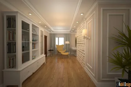 New classic interior design for luxury house