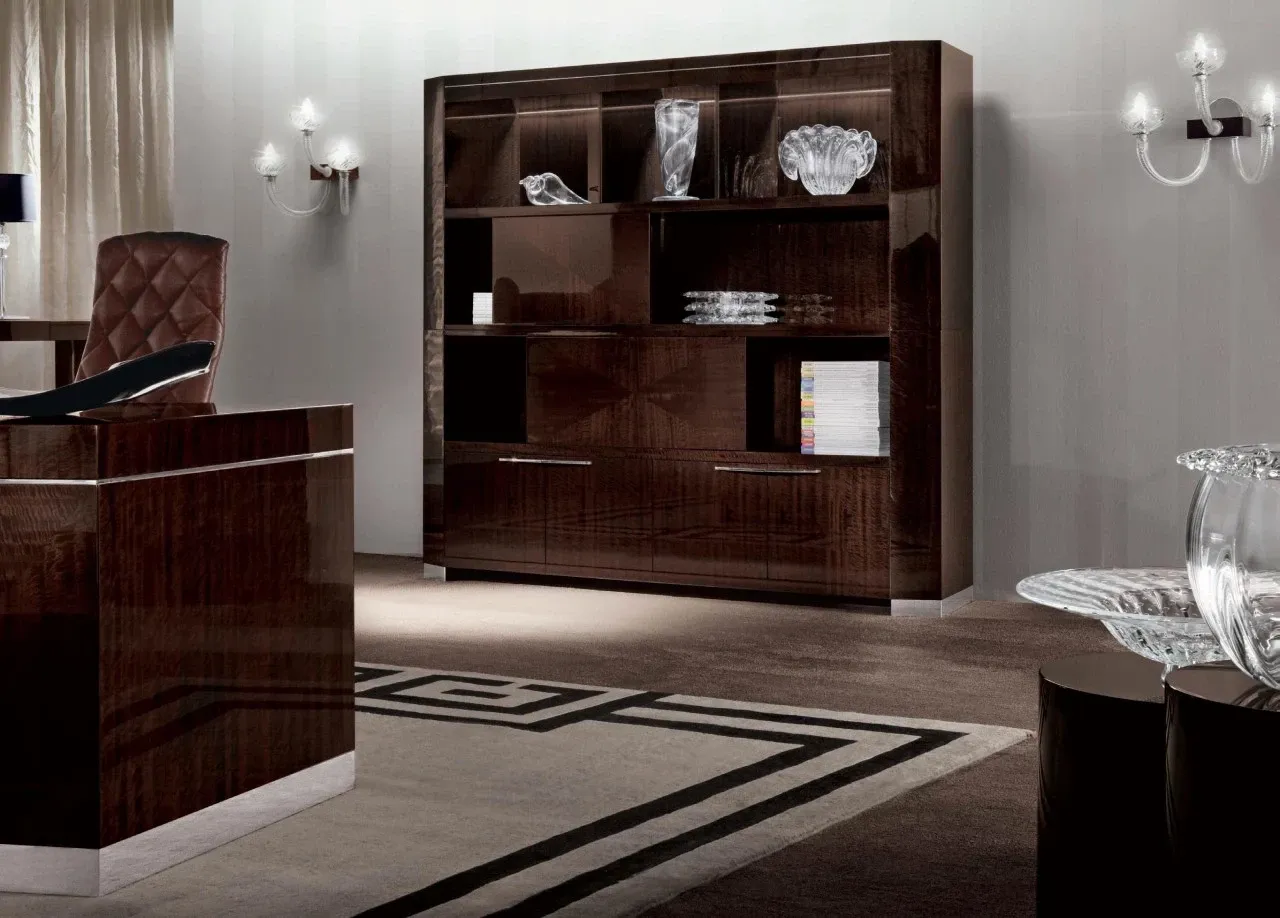 Libreria Vogue di Giorgio Collection, libreria per un'intera parete del soggiorno