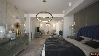 Contemporary interior design project house in Monaco